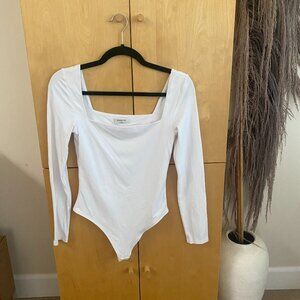 Aritzia Black Long Sleeve Bodysuit